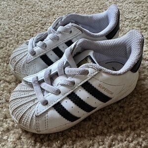 Adidas Superstar Kids Sneakers - White and Black